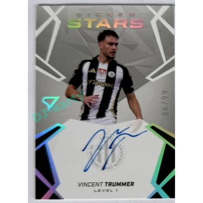 2024/25 Sportzoo Chance Liga 1. série #SS1-VT Vincent Trummer Signed Stars Level 1 06/99