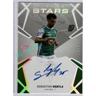 2024/25 Sportzoo Chance Liga 1. série #SS1-SN Sebastian Nebyla Signed Stars Level 1 25/99