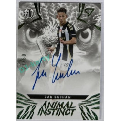 2024/25 Sportzoo Chance Liga 1. série #AIS-SU Jan Suchan Animal Instinct Green Auto 03/60