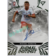 2024/25 Sportzoo Chance Liga 1. série #AIS-SR Michal Surzyn Animal Instinct Green Auto 38/60