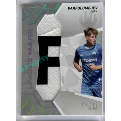 2024/25 Sportzoo Chance Liga 1. série #UM-IV Ivan Varfolomejev Unique Mark 04/13