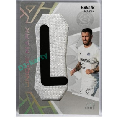 2024/25 Sportzoo Chance Liga 1. série #UM-MH Marek Havlík Unique Mark 4/6