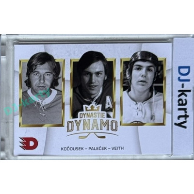 2024 Dynamo100 #055 DD trios Koďousek – Paleček – Veith