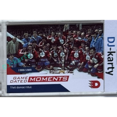 2024 Dynamo100 #064 Moments 1988/89 - třetí titul