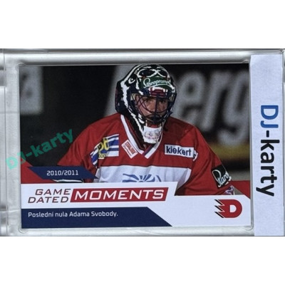 2024 Dynamo100 #068 Moments 2009/10 - Adam Svoboda poslední nula