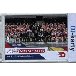 2024 Dynamo100 #065 Moments 2002/03 - vítěz základní části, finále
