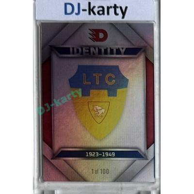 2024 Dynamo100 #001 Logo Identity 1923-1949 (LTC) Rainbow 1of100