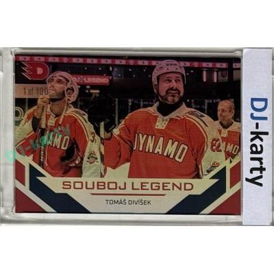 2024 Dynamo100 #088 Souboj Legend Tomáš Divíšek Rainbow 1of100