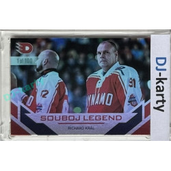 2024 Dynamo100 #090 Souboj Legend Richard Král Rainbow 1of100