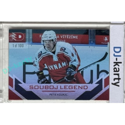2024 Dynamo100 #087 Souboj Legend Petr Koukal Rainbow 1of100