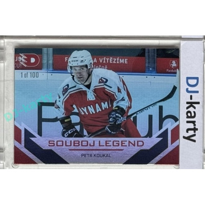 2024 Dynamo100 #087 Souboj Legend Petr Koukal Rainbow 1of100