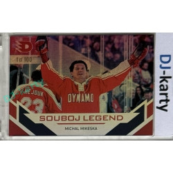 2024 Dynamo100 #091 Souboj Legend Michal Mikeska Rainbow 1of100