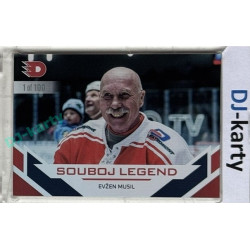 2024 Dynamo100 #092 Souboj Legend Evžen Musil Rainbow 1of100