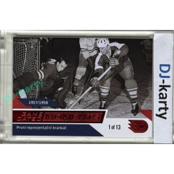 2024 Dynamo100 #059 Moments 1957/58 - Vladimír Nadrchal 1. start v repre Red 1of13