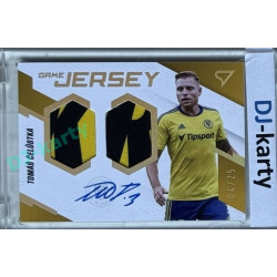 2023/24 Sportzoo Fortuna Liga 1. série #GJS-TC Tomáš Čelůstka Game Jersey Auto 04/25