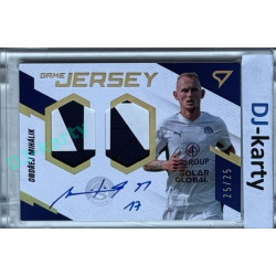 2023/24 Sportzoo Fortuna Liga 1. série #GJS-OM Ondřej Mihálik Game Jersey Auto 25/25