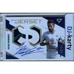 2023/24 Sportzoo Fortuna Liga 1. série #GJS-PB Patrik Brandner Game Jersey Auto 23/25