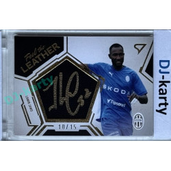 2023/24 Sportzoo Fortuna Liga 1. série #FL-LJ Lamin Jawo Feel The Leather 10/15