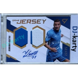 2023/24 Sportzoo Fortuna Liga 1. série #GJS-DK Dominik Kostka Game Jersey Auto 22/25