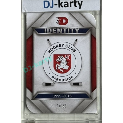 2024 Dynamo100 #008 Logo Identity 1995 - 2015 (variace log) Die-cut 1of39