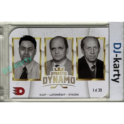 2024 Dynamo100 #047 DD trios Kusý – Lupoměstský – Jaroslav Sýkora Die-cut 1of39
