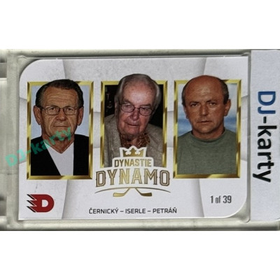 2024 Dynamo100 #048 DD trios Černický – Iserle – Petráň Die-cut 1of39