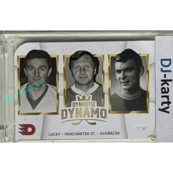 2024 Dynamo100 #052 DD trios Lacký – Panchártek st. – Dvořáček Die-cut 1of39