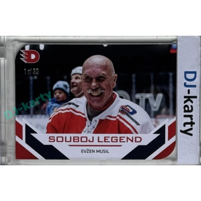 2024 Dynamo100 #092 Souboj Legend Evžen Musil Die-cut 1of39