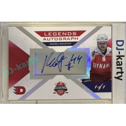 2024 Dynamo100 #LA-31 Andrej Novotný Autograph Rainbow 1of1