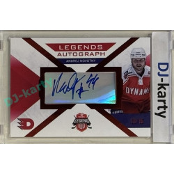 2024 Dynamo100 #LA-31 Andrej Novotný Autograph Red 13/15