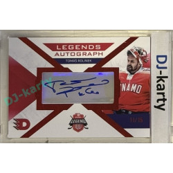 2024 Dynamo100 #LA-36 Tomáš Rolinek Autograph Red 11/15
