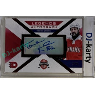 2024 Dynamo100 #LA-08 Tomáš Divíšek Autograph Red 2/15