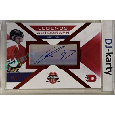 2024 Dynamo100 #LA-42 Jiří Tlustý Autograph Red 14/15