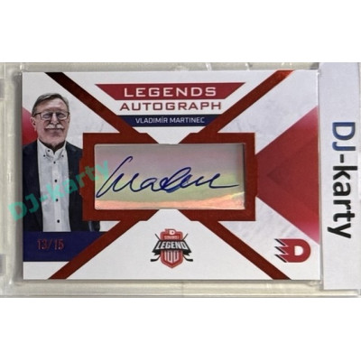 2024 Dynamo100 #LA-23 Vladimír Martinec Autograph Red 13/15