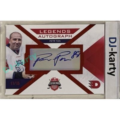 2024 Dynamo100 #LA-43 Petr Ton Autograph Red 11/15