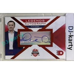 2024 Dynamo100 #LA-07 Petr Dědek Autograph Red 14/15