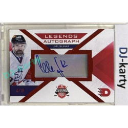 2024 Dynamo100 #LA-45 Jiří Zelenka Autograph Red 4/15