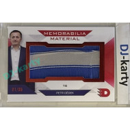 2024 Dynamo100 #MM-06 Petr Dědek Memorabilia Material Red 21/35