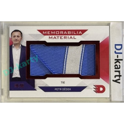 2024 Dynamo100 #MM-06 Petr Dědek Memorabilia Material Red 16/35