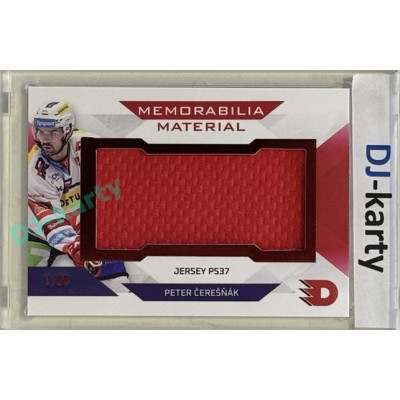 2024 Dynamo100 #MM-11 Peter Čerešňák Memorabilia Material Red 1/35