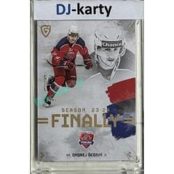 23/24 Goal Cards Finally Season #F-PO3 Ondřej Šedivý 1of100