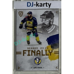 23/24 Goal Cards Finally Season #F-PR1 Jiří Krisl 1of100