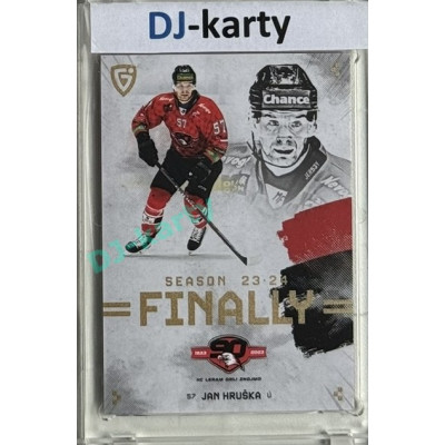 23/24 Goal Cards Finally Season #F-ZN3 Jan Hruška 1of100