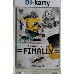 23/24 Goal Cards Finally Season #F-SO1 Petr Hamalčík Parallel xx/25
