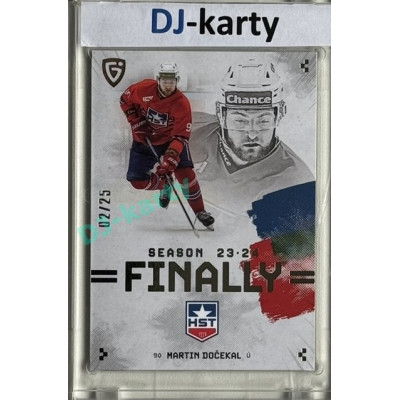 23/24 Goal Cards Finally Season #F-TR2 Martin Dočekal Parallel xx/25