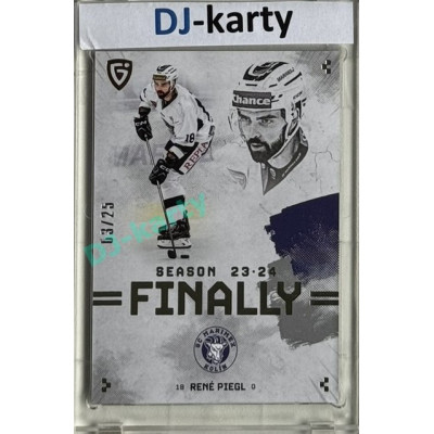 23/24 Goal Cards Finally Season #F-KO2 René Piegl Parallel xx/25