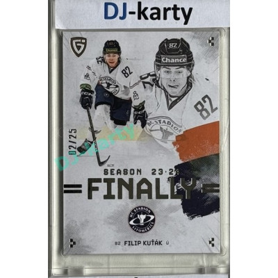 23/24 Goal Cards Finally Season #F-LT2 Filip Kuťák Parallel xx/25