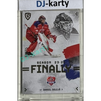 23/24 Goal Cards Finally Season #F-PO2 Daniel Dolejš Parallel xx/25