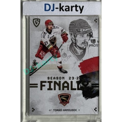 23/24 Goal Cards Finally Season #F-PV1 Tomáš Hanousek Parallel xx/25