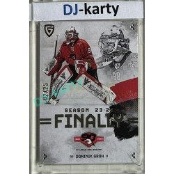 23/24 Goal Cards Finally Season #F-ZN2 Dominik Groh Parallel xx/25